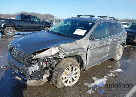 2016 Jeep Cherokee Limited z USA, uszkodzony, nr VIN 1C4PJMDB6GW300714